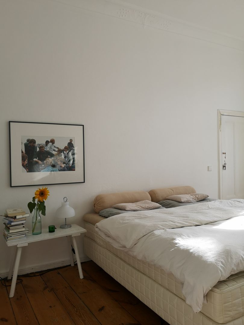 Apartment Projekt in Berlin , MA Möbel und Architektur MA Möbel und Architektur ミニマルスタイルの 寝室