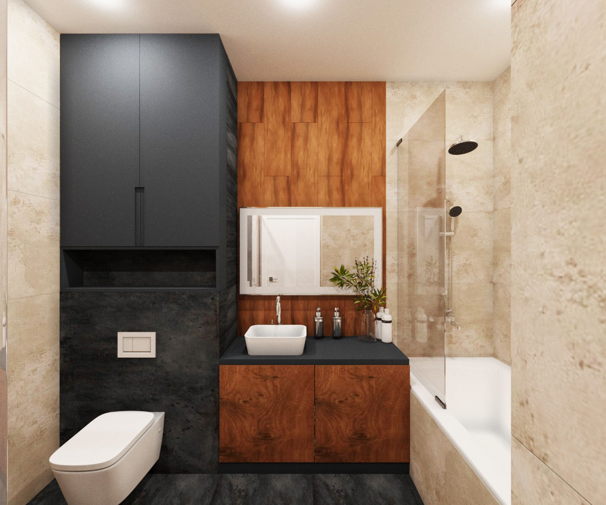 Zil art , Alena Rubtsova Alena Rubtsova Modern Bathroom