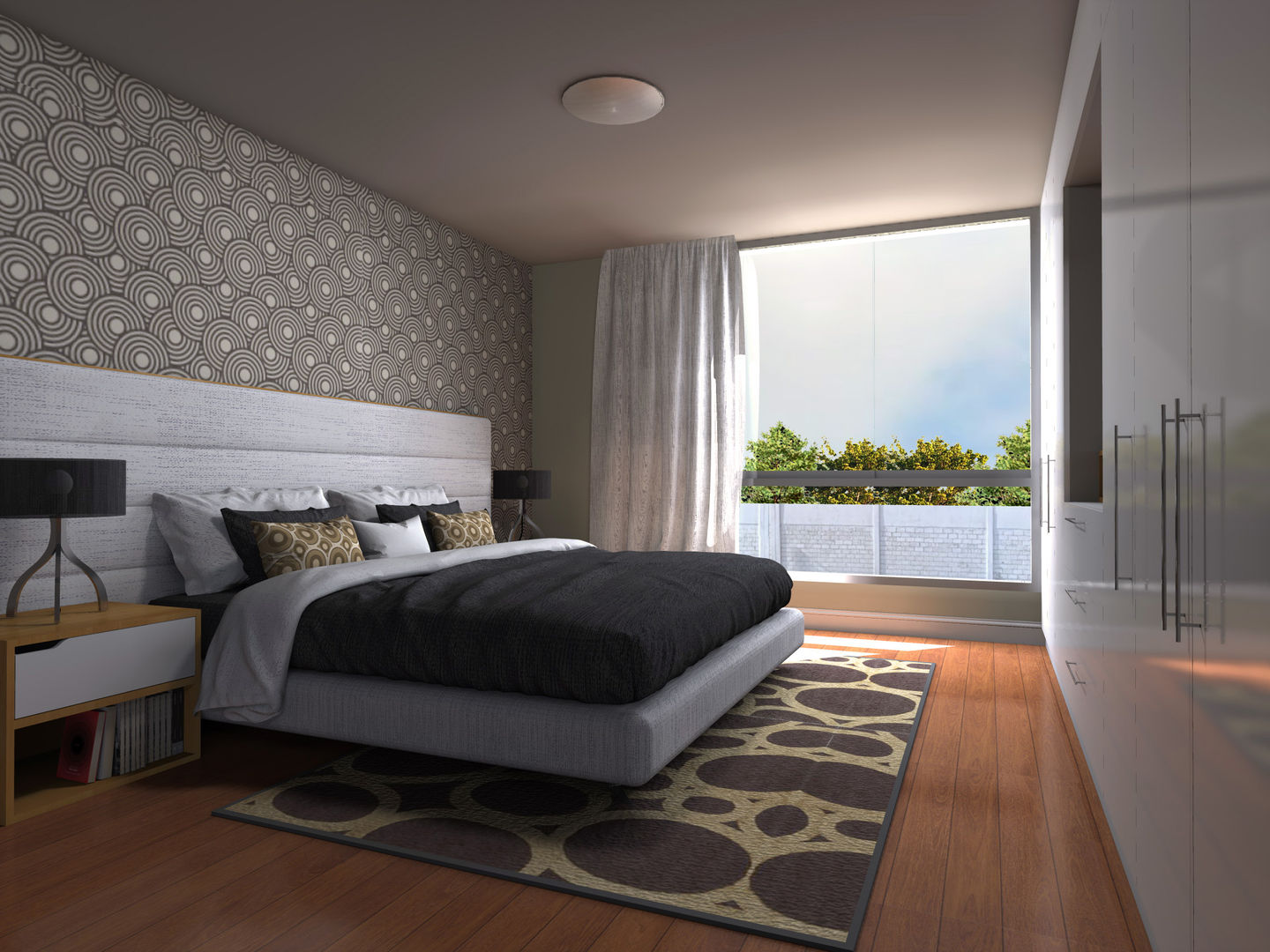 Dormitorio Principal homify Dormitorios de estilo moderno Concreto