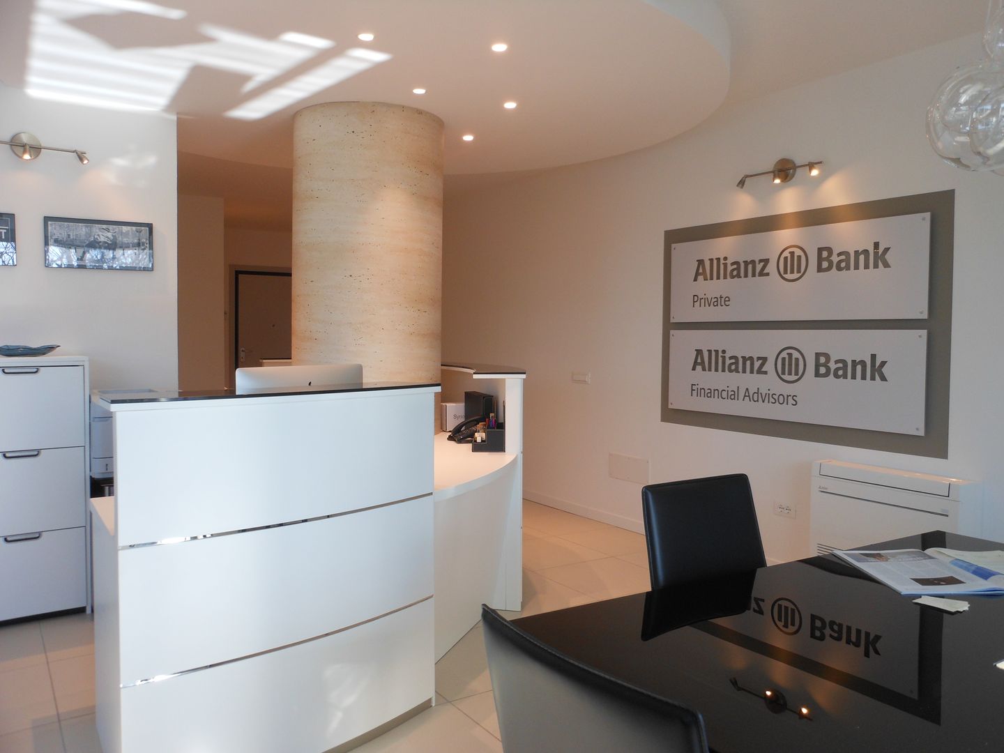 Progetto Ufficio Allianz Bank Private_Cervia, serenascaioli_progettidinterni serenascaioli_progettidinterni Commercial spaces Office buildings