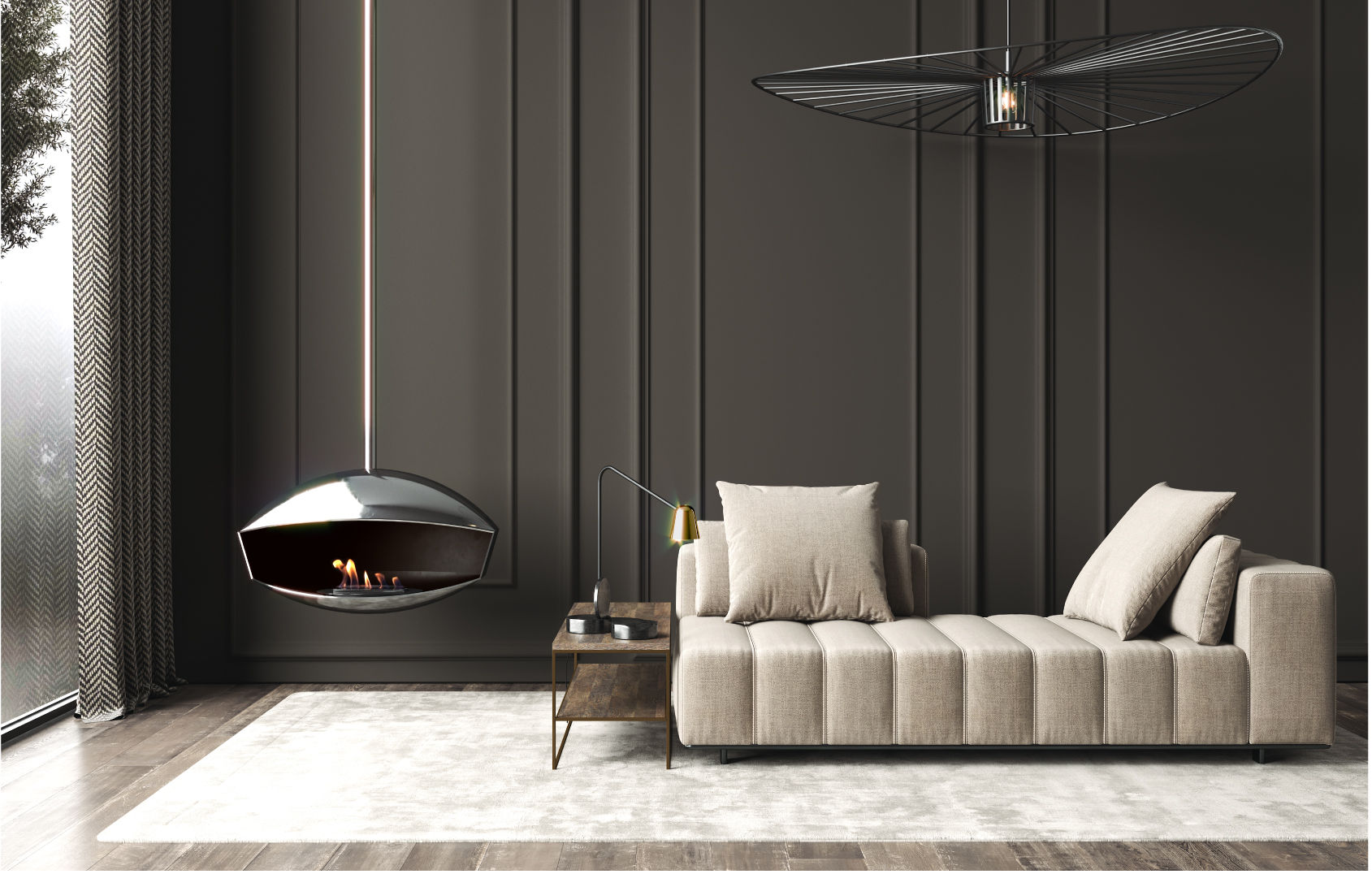 Major Tom — Flow Collection , Shelter ® Fireplace Design Shelter ® Fireplace Design Salas modernas Chimeneas y accesorios