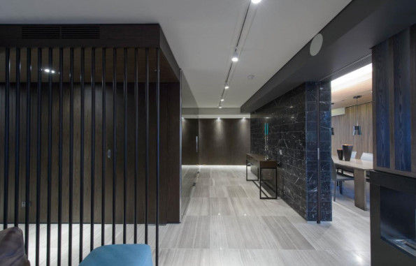 Apartment.Melbourne, Ground 11 Architects Ground 11 Architects Couloir, entrée, escaliers modernes