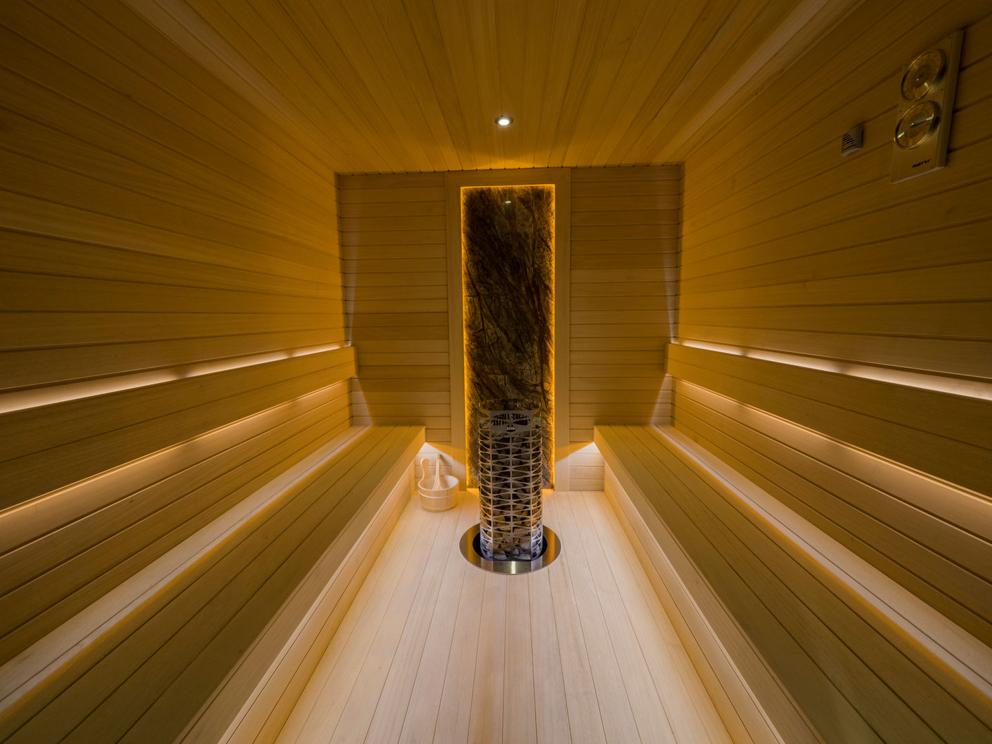 Murat Erkul Sauna Yapımı, Çilek Spa Design Çilek Spa Design ساونا خشب Wood effect