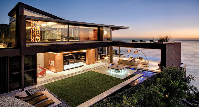 California Beach House , Hector Landgrave Hector Landgrave Modern Balkon, Veranda & Teras