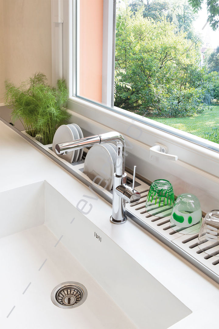 Composizione Lavanderia Da 160 Cm Con Lavabo Mod. CORALLO - Foto 2