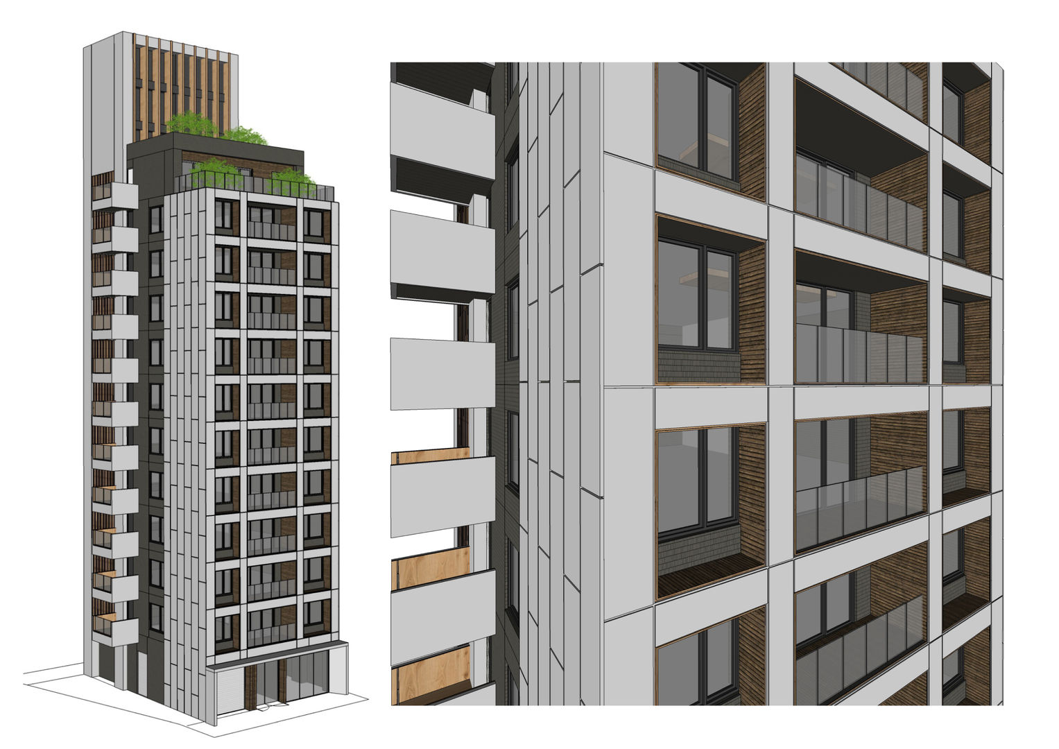 自地自建 / 台北市大安區仁愛段 / 危老重建案, 雲展建築設計 Winstarts Architectural Design Group 雲展建築設計 Winstarts Architectural Design Group