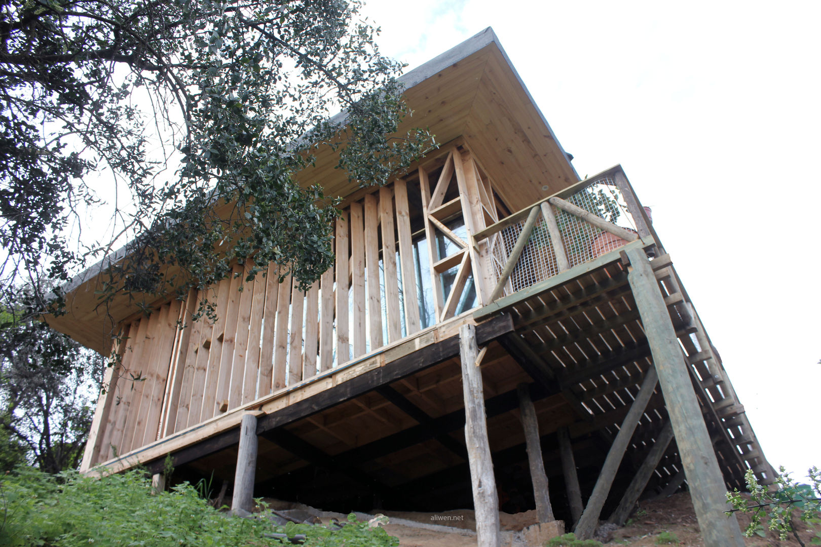 CASA MALLARAUCO - diseño y construcción - Mallarauco / Melipilla / Santiago, ALIWEN arquitectura & construcción sustentable - Santiago ALIWEN arquitectura & construcción sustentable - Santiago منازل