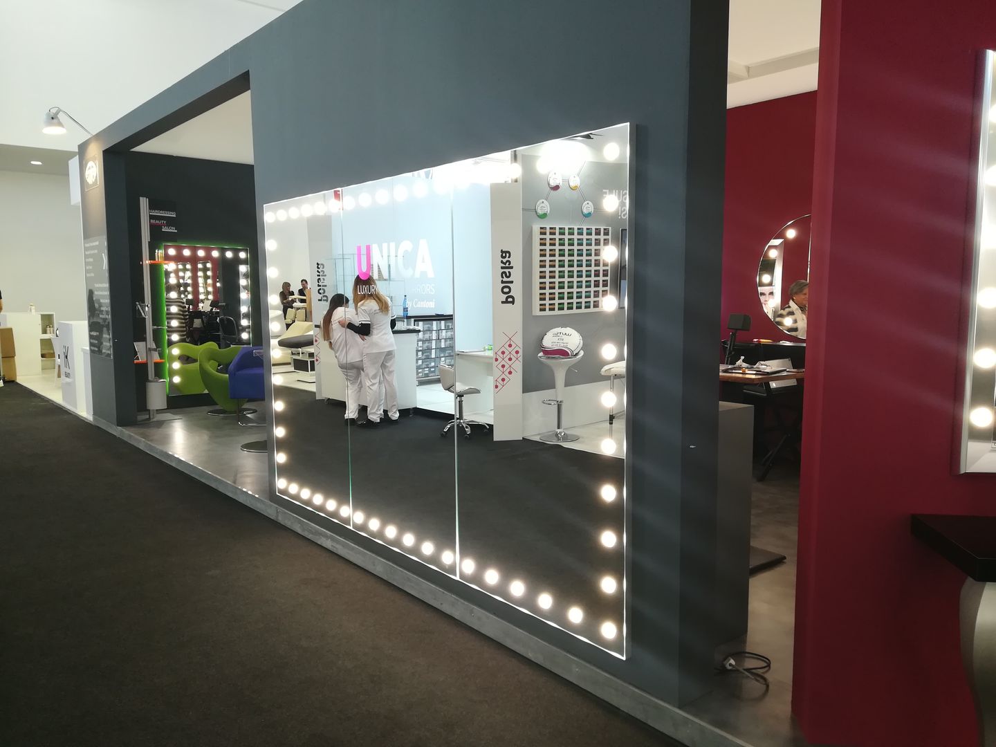 Unica al Cosmoprof di Bologna, Unica by Cantoni Unica by Cantoni مساحات تجارية صالات عرض