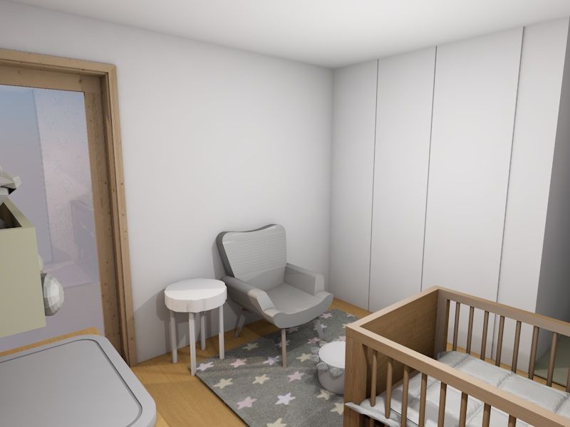Decoração de interiores de quarto de Bebé, R&U ATELIER LDA R&U ATELIER LDA