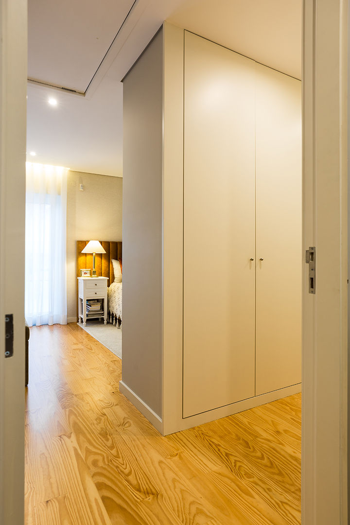 Quarto - Casa Vilarinha (Porto) - SHI Studio Interior Design homify Küçük Yatak Odası shi studio,porto,decoração,casa,interior design,quarto,cama