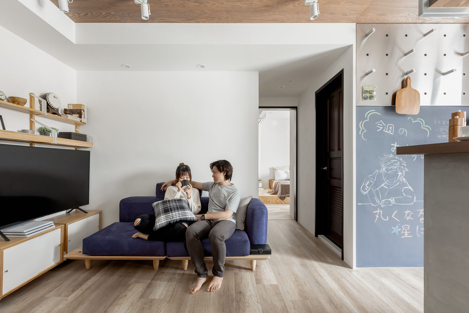 豆米屋, 寓子設計 寓子設計 스칸디나비아 거실