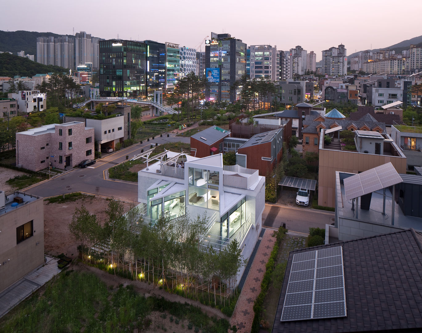 소소헌 (蘇素軒) - 단독주택, 건축연구소.유토 UTOlabs 건축연구소.유토 UTOlabs Casas unifamiliares Concreto