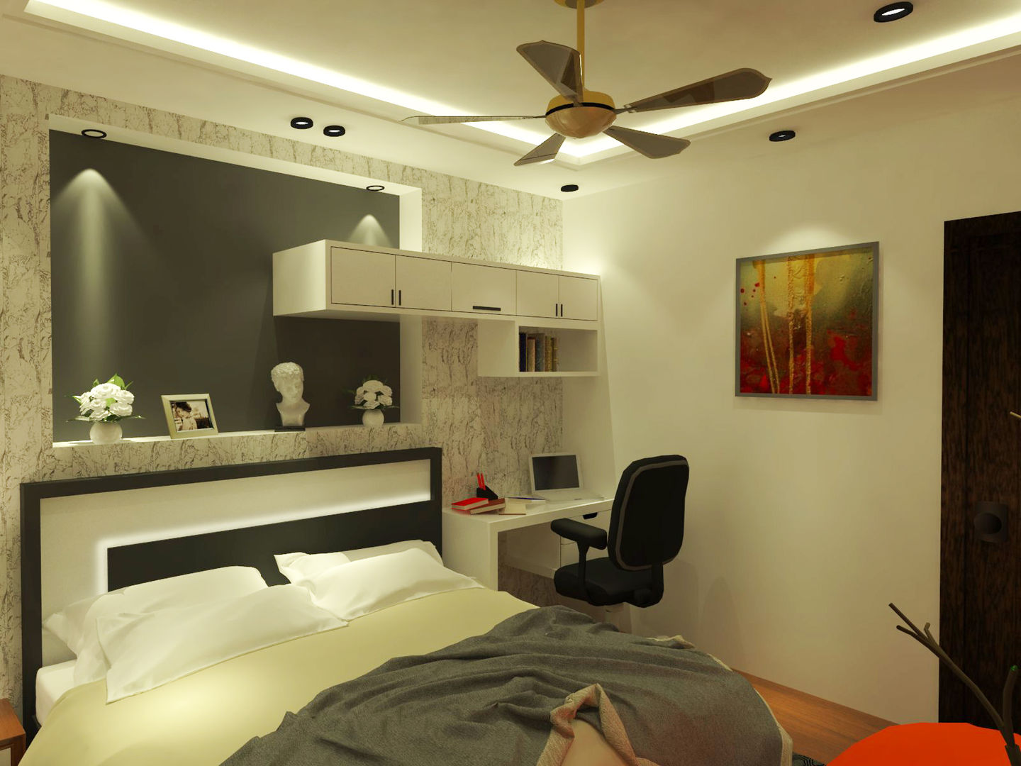 Son's Bedroom Inaraa Designs Modern style bedroom