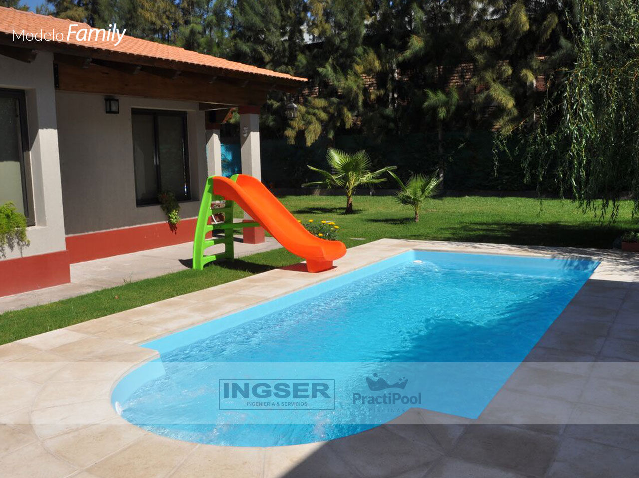 Piscinas MODELO FAMILY , INGSER INGSER Garden Pool