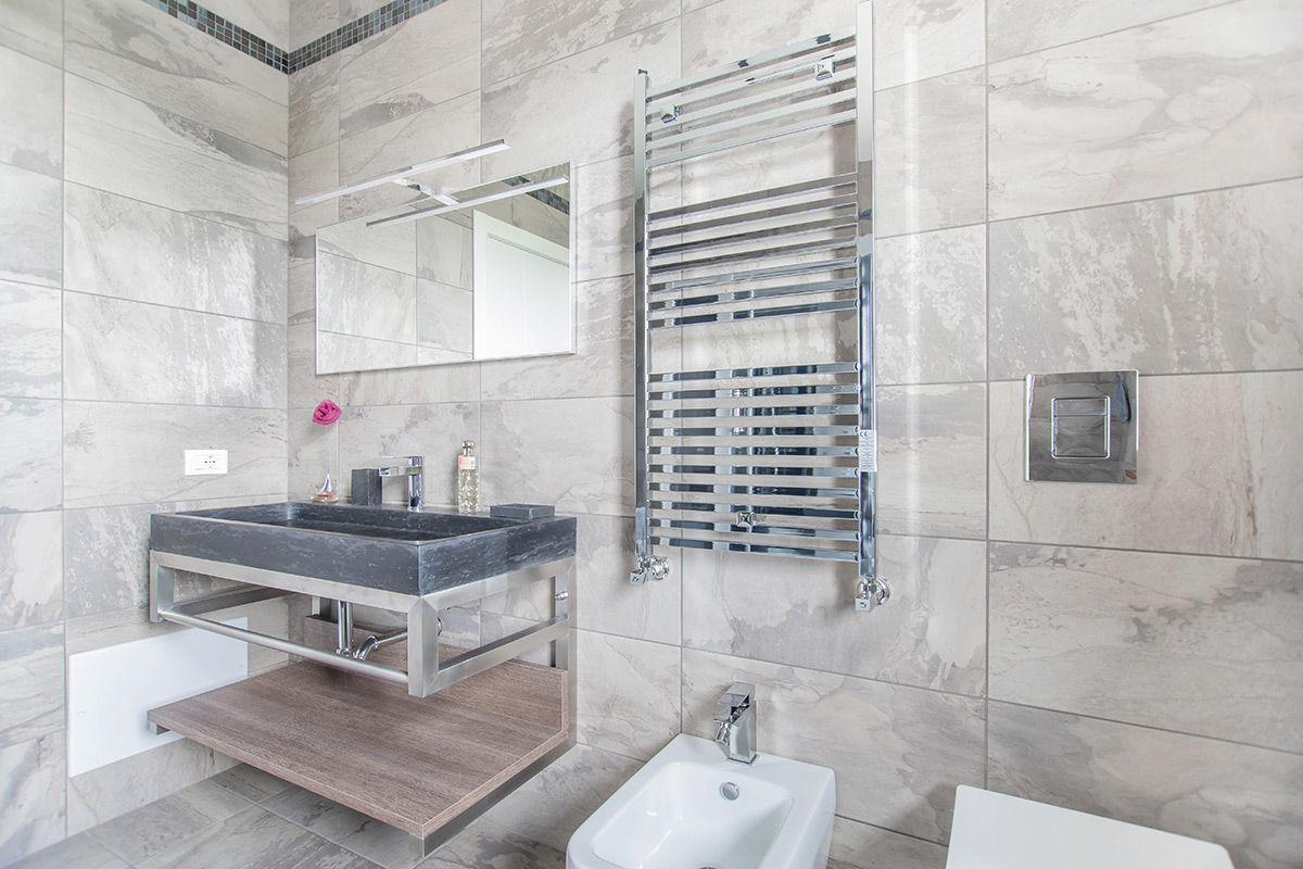 Ristrutturazione appartamento di 100 mq a Bariano, Bergamo, Facile Ristrutturare Facile Ristrutturare حمام