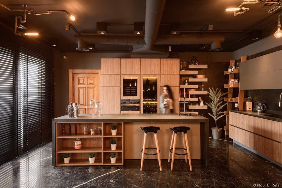 دوبليكس فى التجمع الخامس, lifestyle_interiordesign lifestyle_interiordesign وحدات مطبخ kitchen,industrial,modern,مودرن,مطبخ