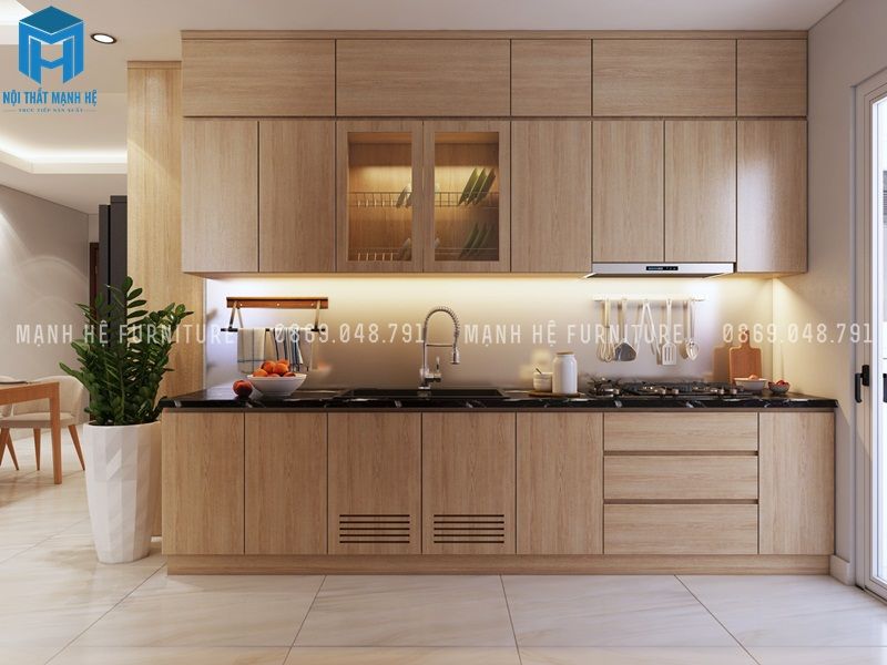 Designer , Công ty Cổ Phần Nội Thất Mạnh Hệ Công ty Cổ Phần Nội Thất Mạnh Hệ Modern kitchen MDF