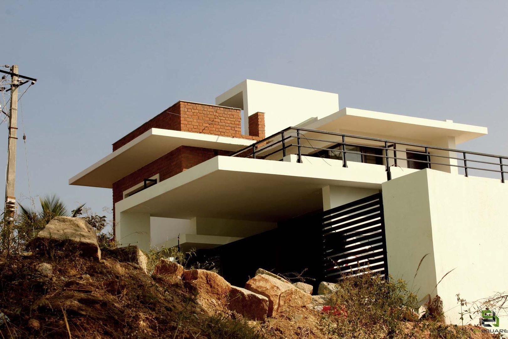 THE KULKARNI HOUSE, de square de square Casas modernas