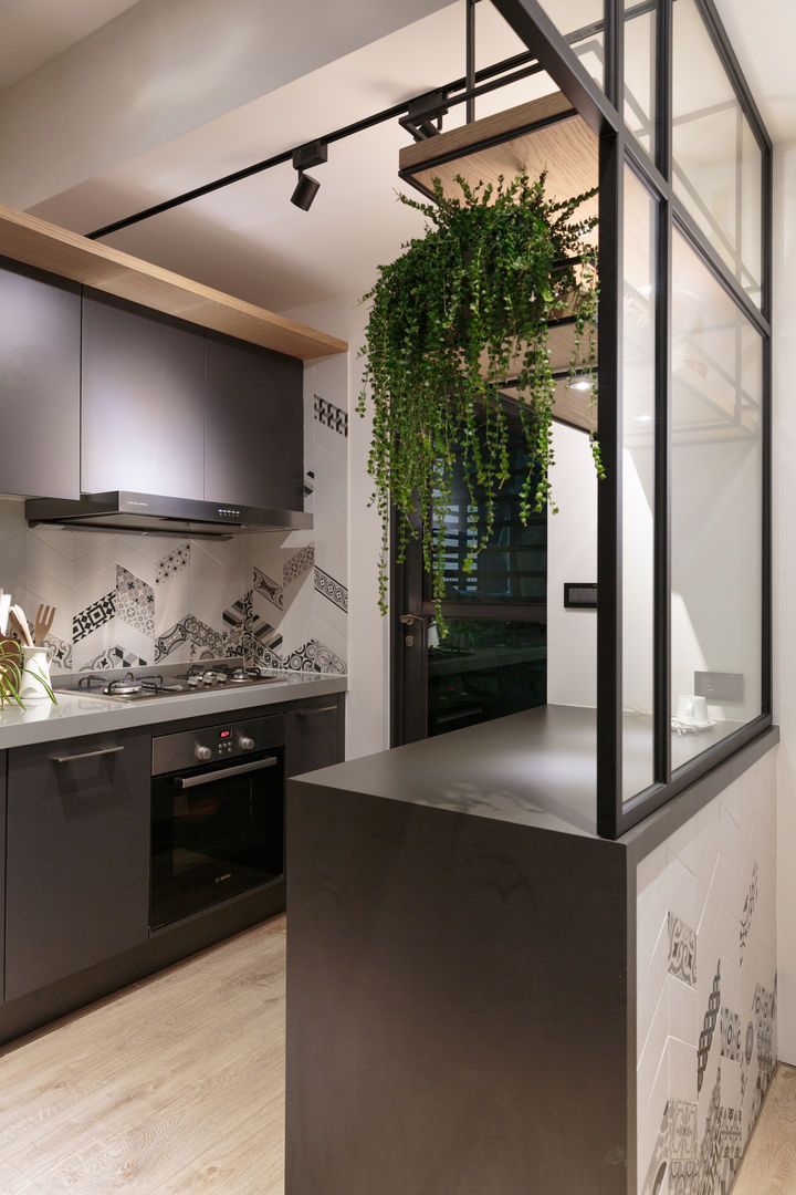 沉靜北歐宅, Moooi Design 驀翊設計 Moooi Design 驀翊設計 Scandinavian style kitchen