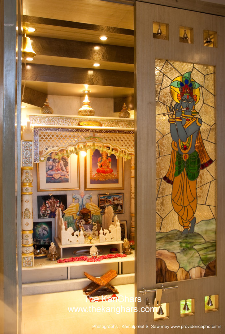 Pooja Room Designs , The KariGhars The KariGhars Corredores, halls e escadas asiáticos