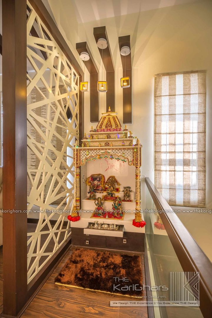 Pooja Room Designs , The KariGhars The KariGhars Classic style corridor, hallway and stairs