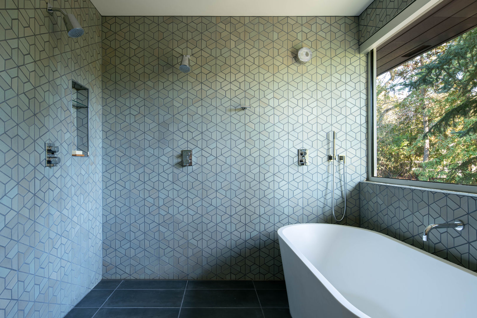 Lafayette Modern Remodel by Klopf Architecture, Klopf Architecture Klopf Architecture Salle de bain moderne
