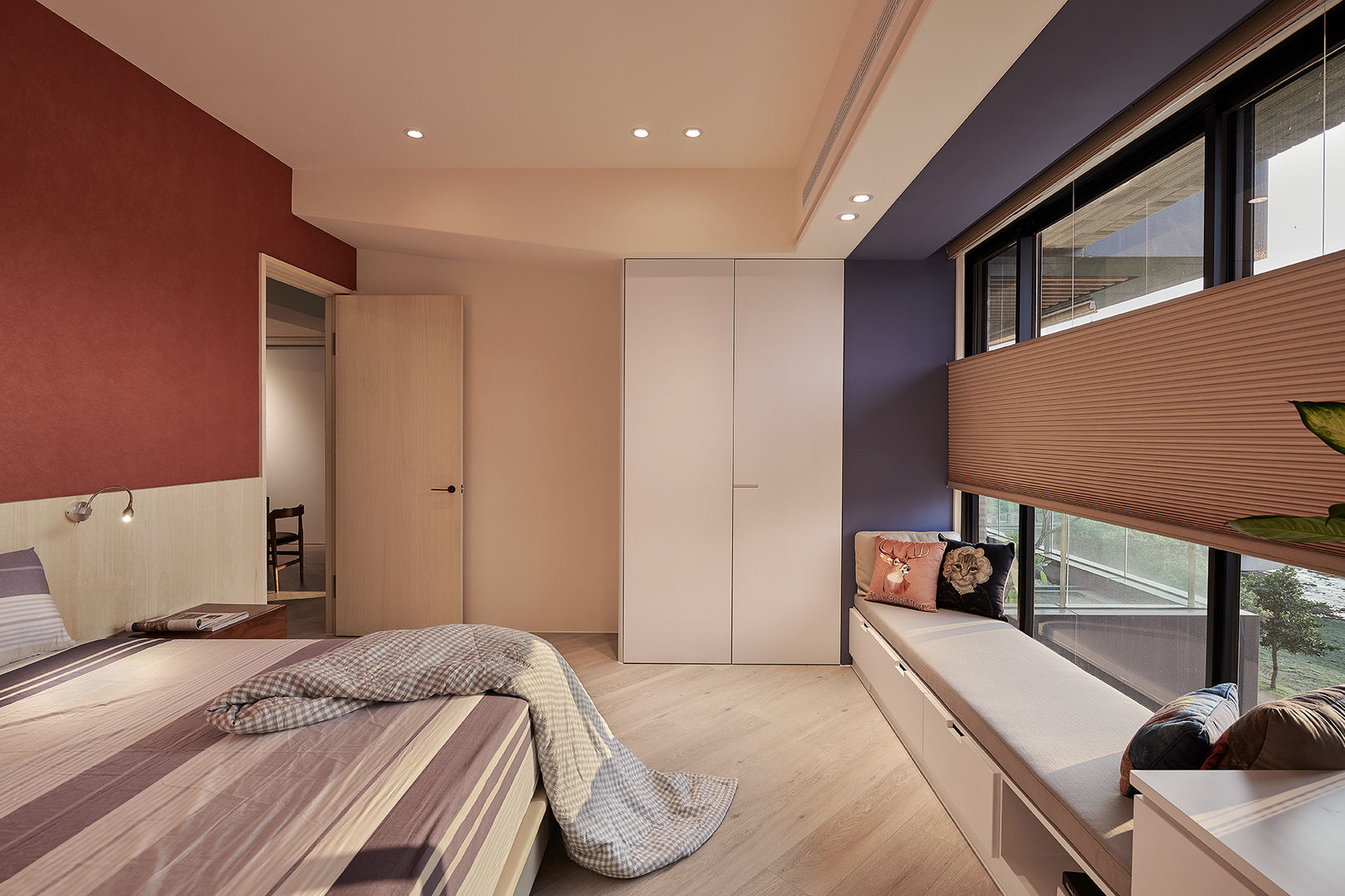 金玉情環 趙玲室內設計 Modern style bedroom