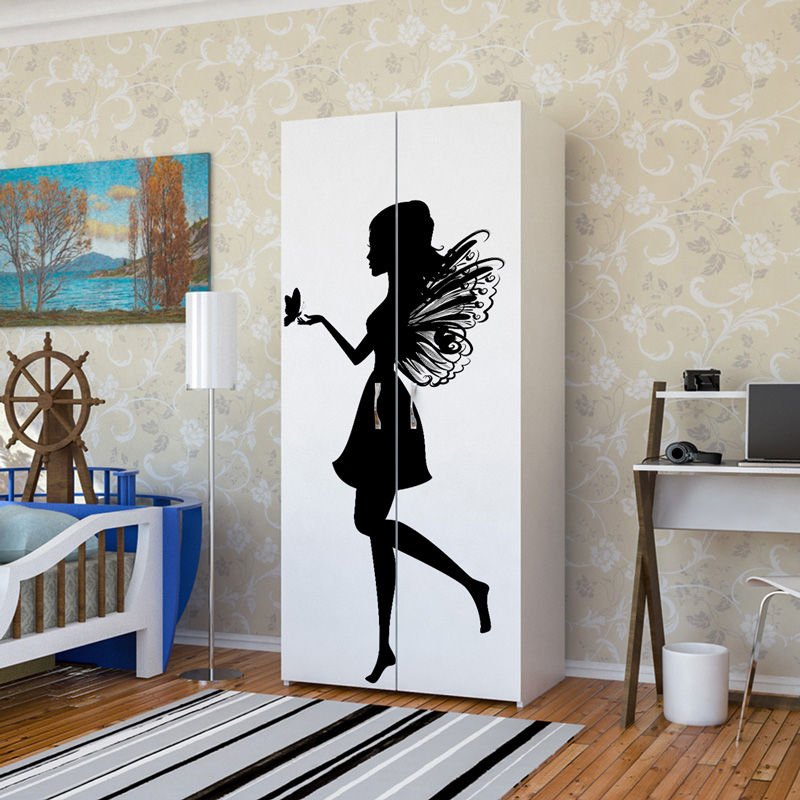 UV Baskılı iki kapaklı gardırop, Candy Mobilyam Candy Mobilyam Modern style bedroom Wood-Plastic Composite Wardrobes & closets