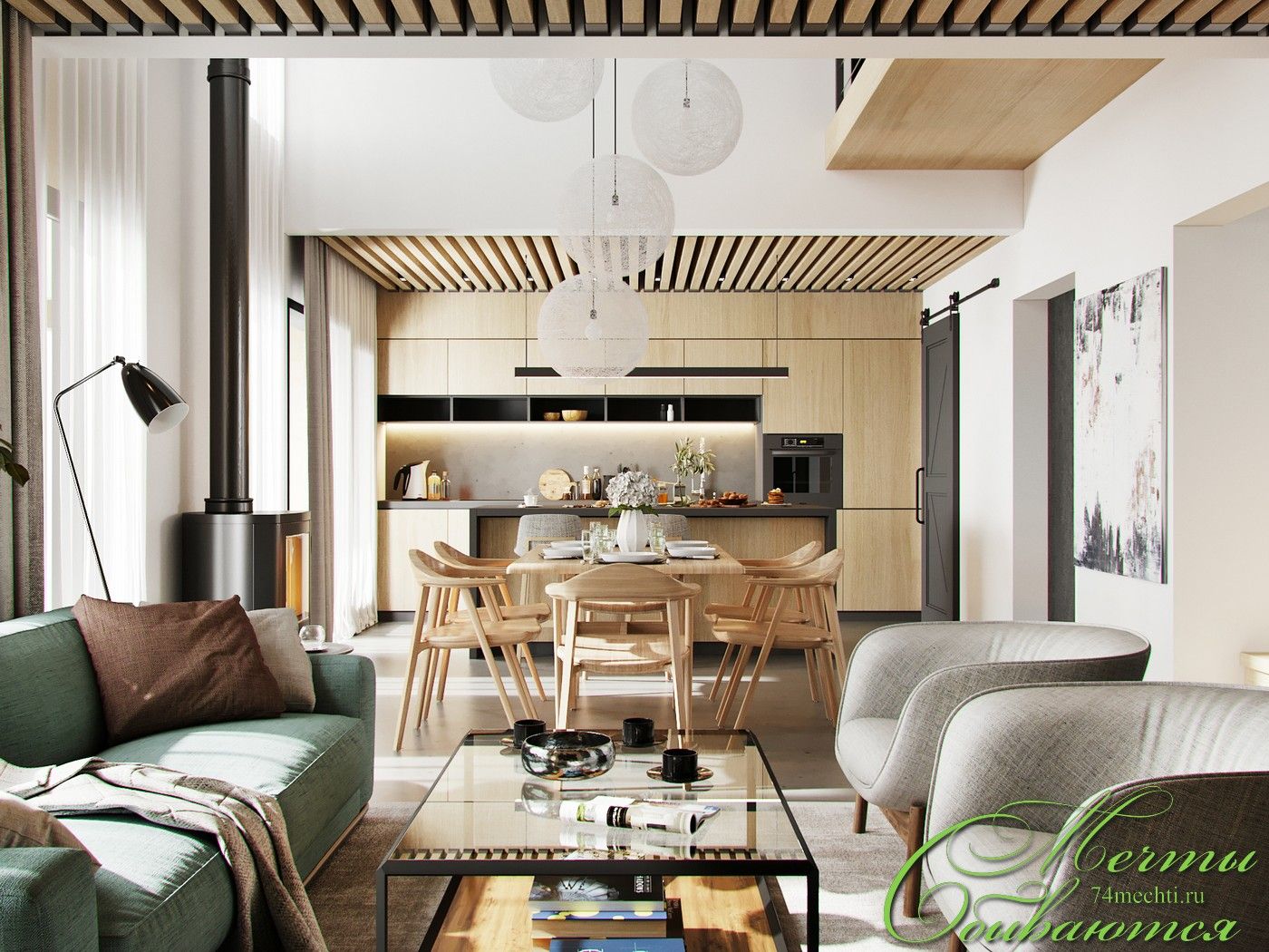 Dream dom: гостиная, Компания архитекторов Латышевых "Мечты сбываются" Компания архитекторов Латышевых 'Мечты сбываются' Living room