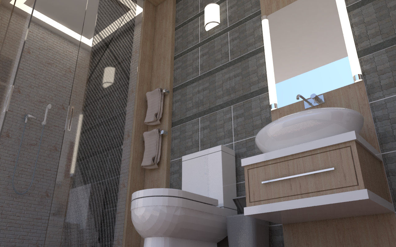 Baño 3d, baymac baymac Ванна кімната