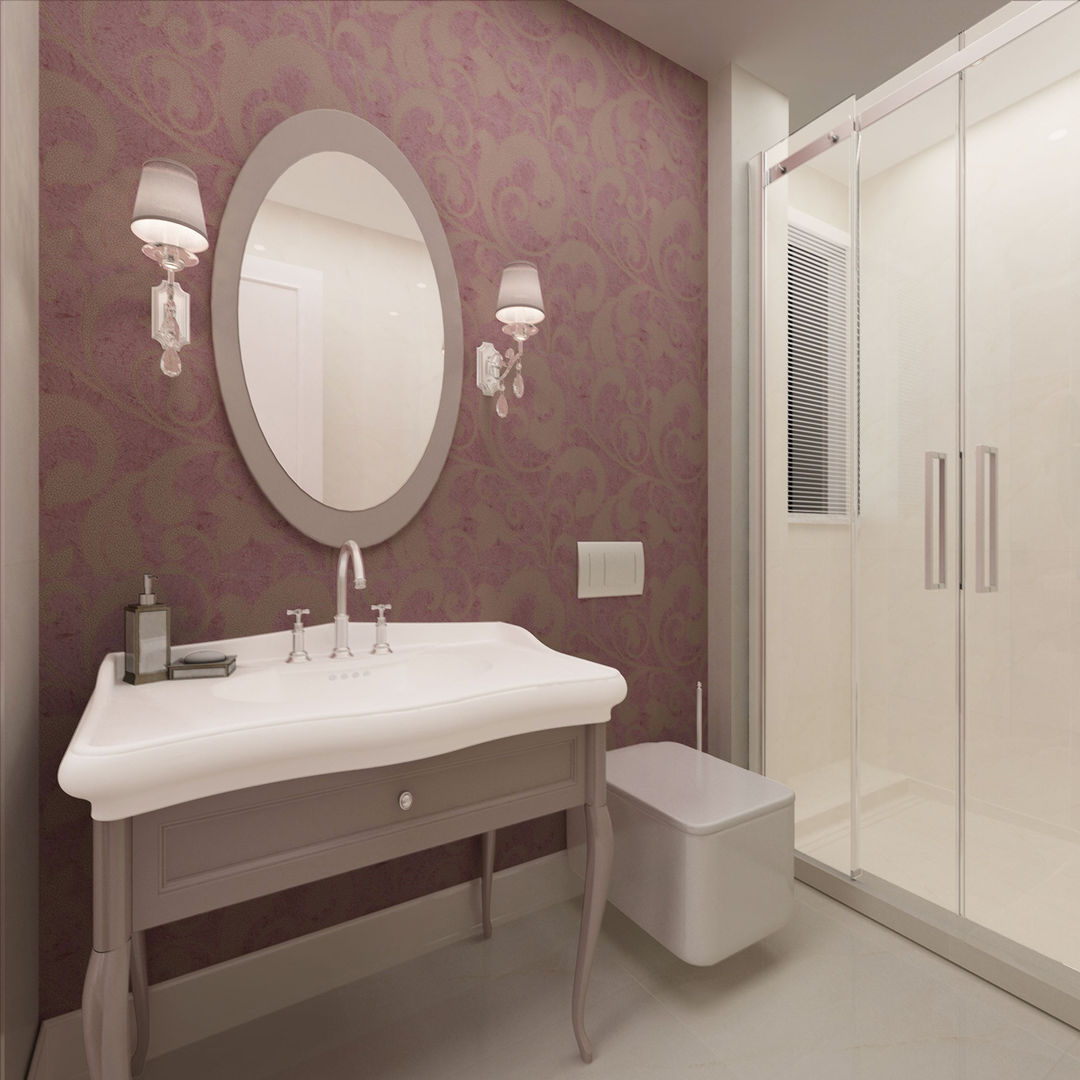 Girl Bathroom / Hayat Villas Sia Moore Archıtecture Interıor Desıgn Baños modernos Cerámico architect firm,design styles