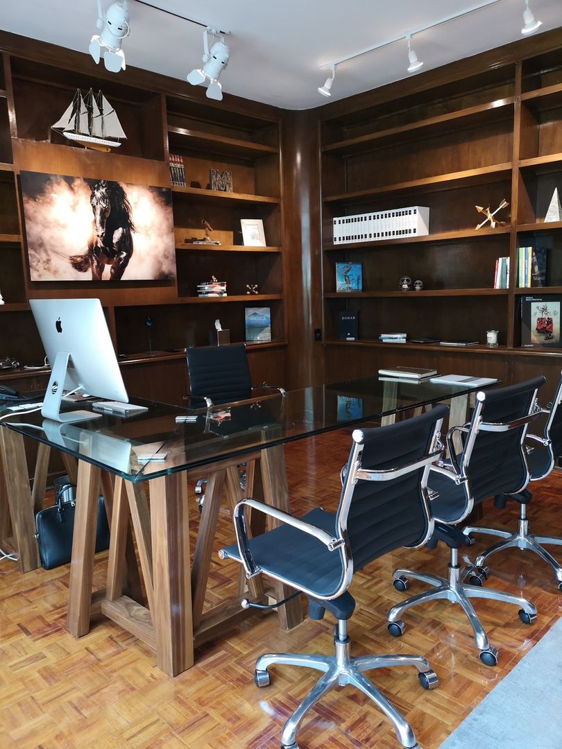 Remodelación obra Virreyes, doblev.arq doblev.arq ห้องทำงาน/อ่านหนังสือ