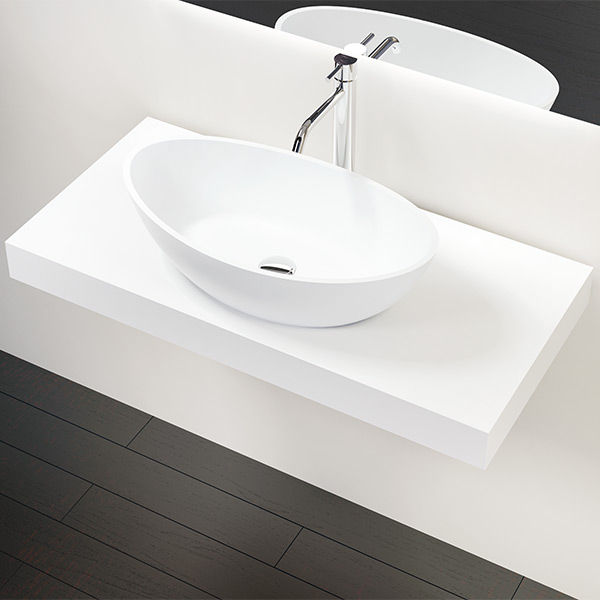 Badezimmer Konsole BK-02-L Badeloft - Badewannen und Waschbecken aus Mineralguss und Marmor Moderne Badezimmer konsole,waschbecken,Aufbewahrungen