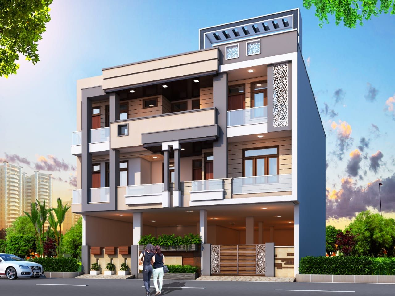 exterior designs, divine architects divine architects