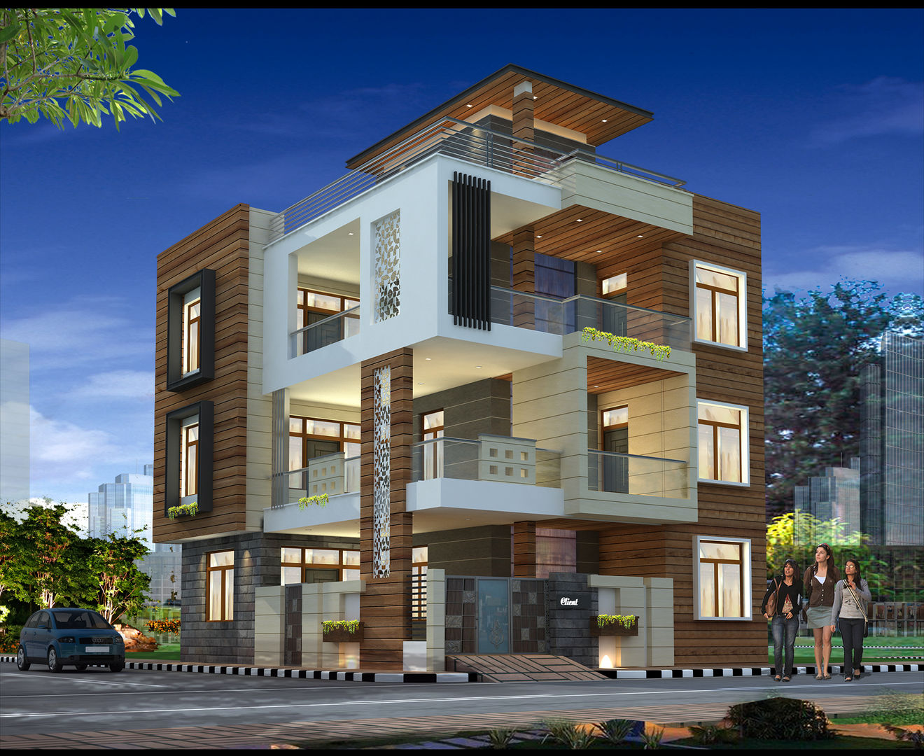 exterior designs, divine architects divine architects