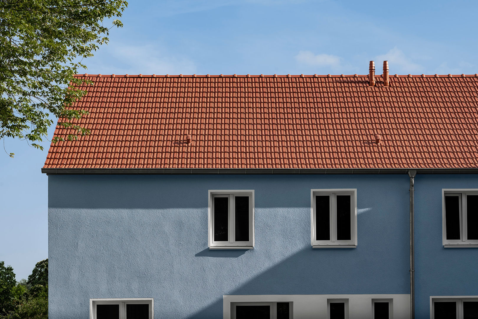 Fensterproportion Hilger Architekten Kunststofffenster Fenster,Fasche,Sanierung,Satteldach,Reihenhaus