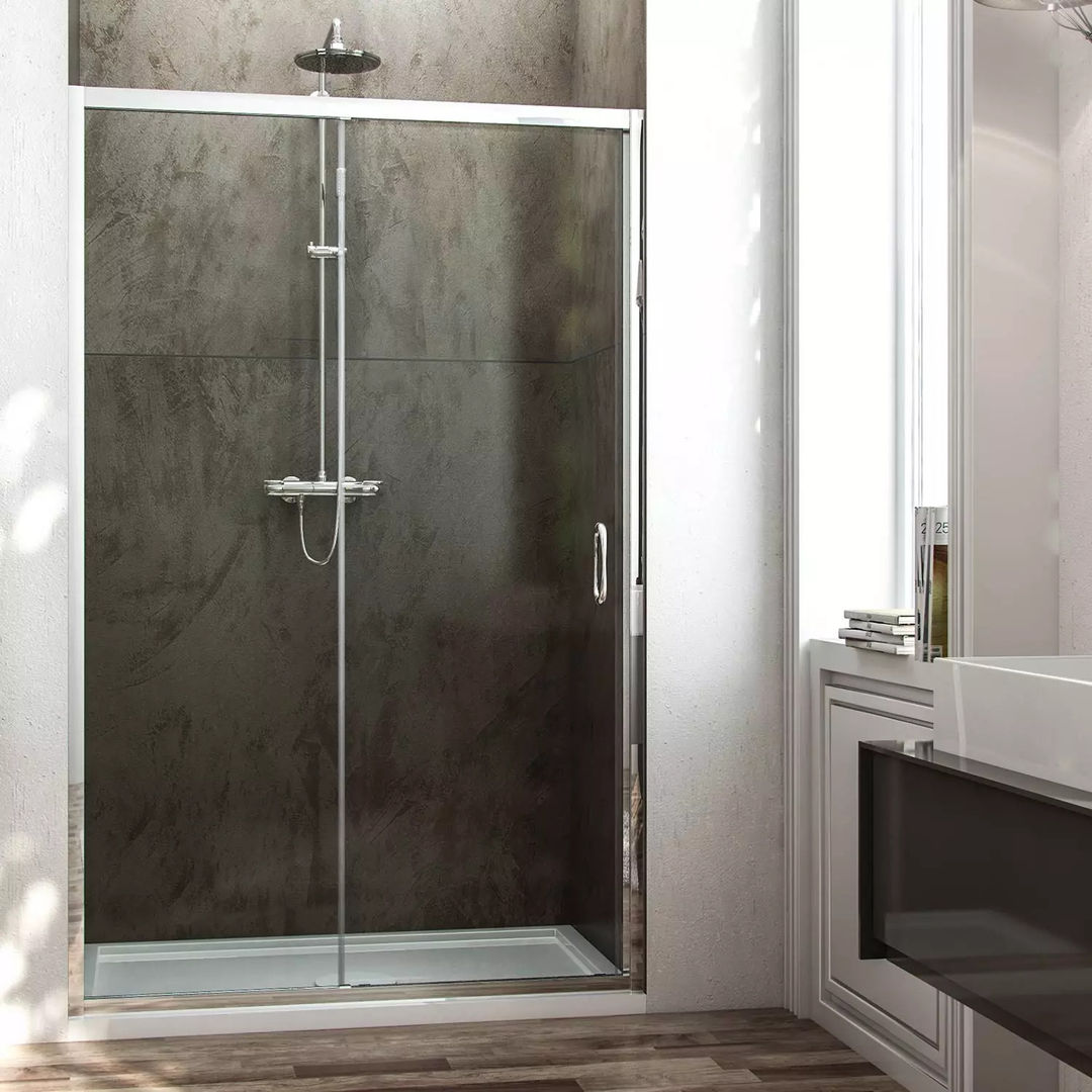 Porte Doccia, GiordanoShop GiordanoShop Modern style bathrooms Glass Bathtubs & showers