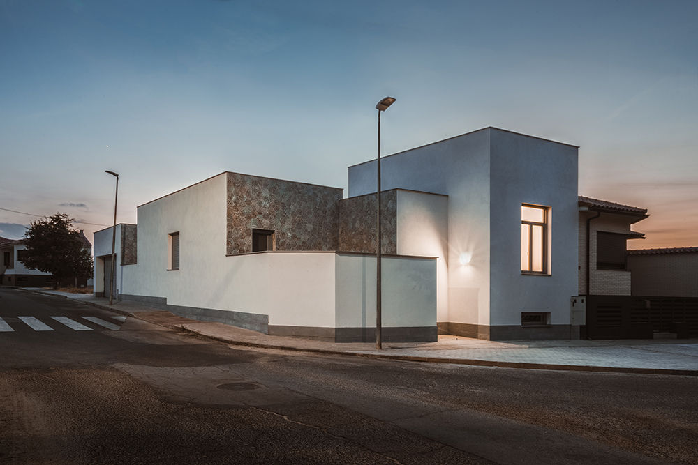 Casa moderna en Toledo OOIIO Arquitectura Casas unifamiliares Aglomerado