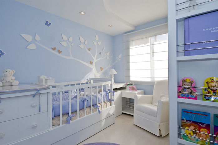 Dormitórios Infantis, BG arquitetura | Projetos Comerciais BG arquitetura | Projetos Comerciais Modern nursery/kids room