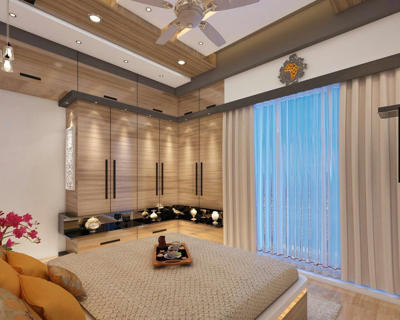 Bedroom Design Ideas Square 4 Design & Build Modern style bedroom