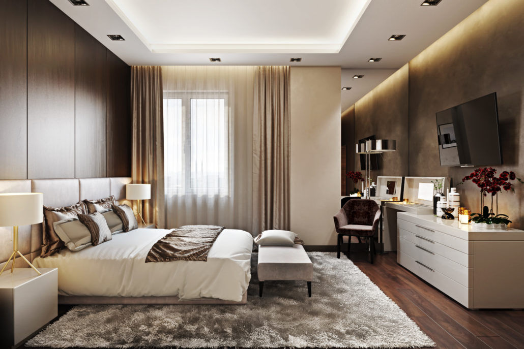 Квартира в ЖК «Лётчика Бабушкина 17» , Студия дизайна "INTSTYLE" Студия дизайна 'INTSTYLE' Bedroom لکڑی Wood effect