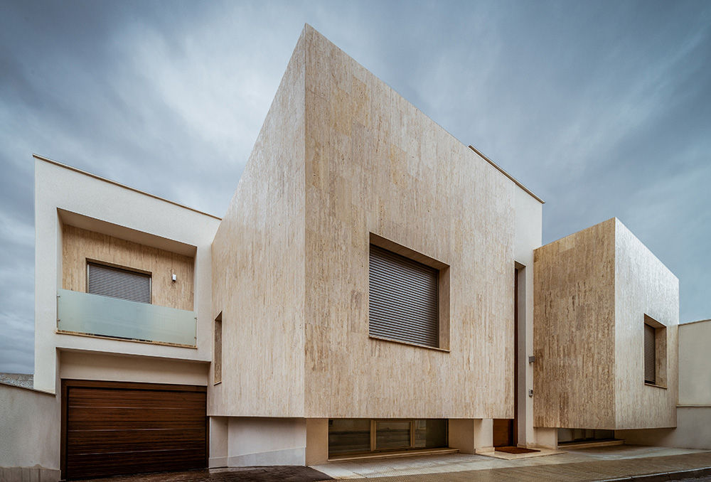 Casa de diseño cúbico en Toledo, OOIIO Arquitectura OOIIO Arquitectura Modern home Stone