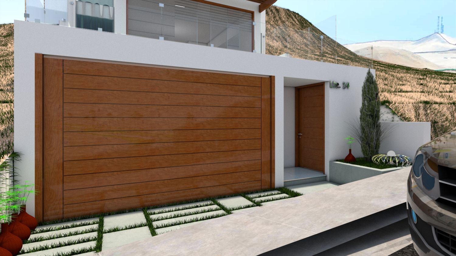 Casa de Playa - BUJAMA Corporación Siprisma S.A.C Casas de estilo minimalista casa,fachada,arquitectura,diseño,construcción,casa de playa