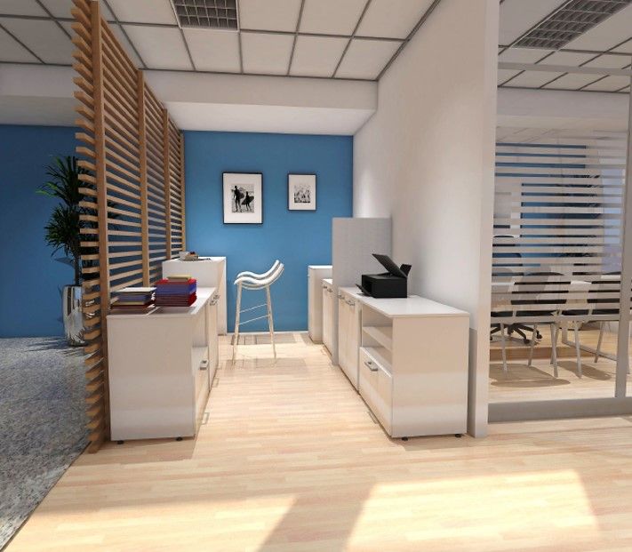 Proyecto Oficinas Polanco CDMX, GREAT+MINI GREAT+MINI Modern study/office Wood-Plastic Composite