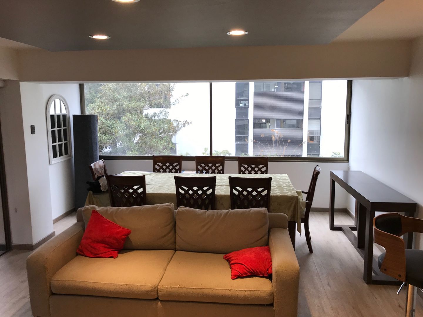 Remodelación de Departamento en Las Condes, Santiago, Arqsol Arqsol Moderne woonkamers