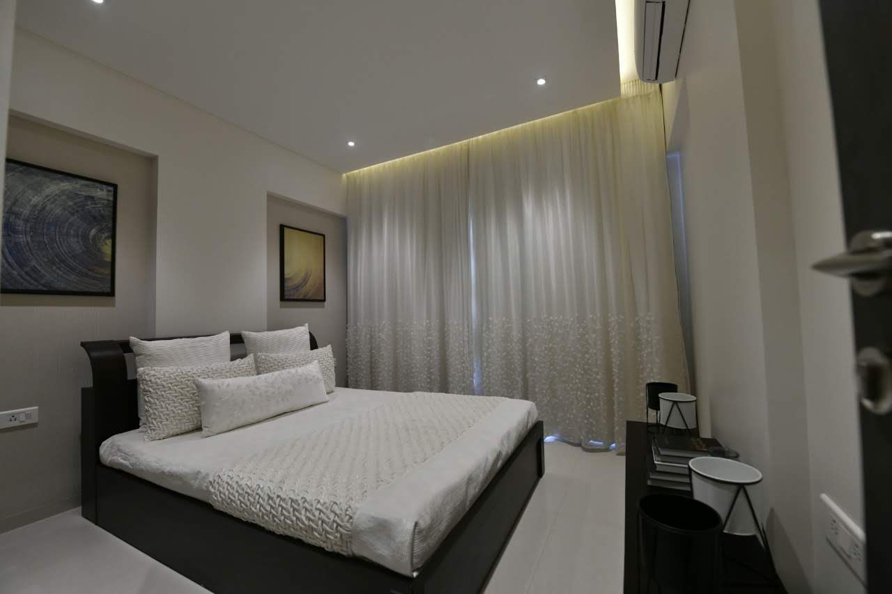 2bhk Sample flat,Mundhwa,Kp Annexe, Ground 11 Architects Ground 11 Architects Modern style bedroom