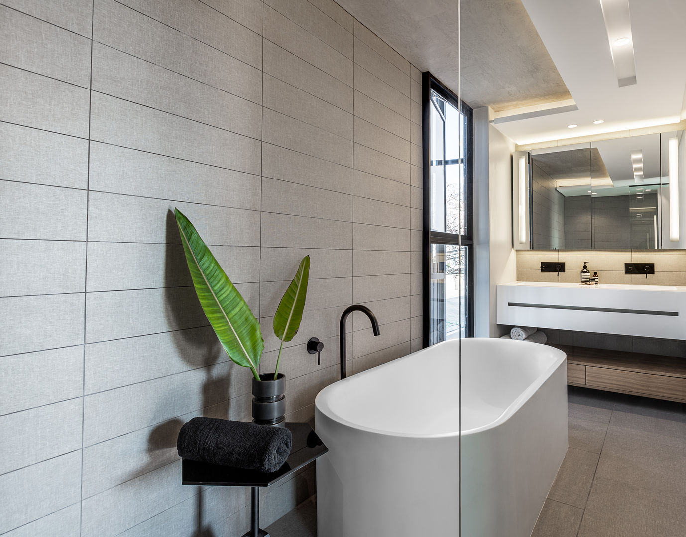 152 Waterkant , GSQUARED architects GSQUARED architects Salle de bain minimaliste