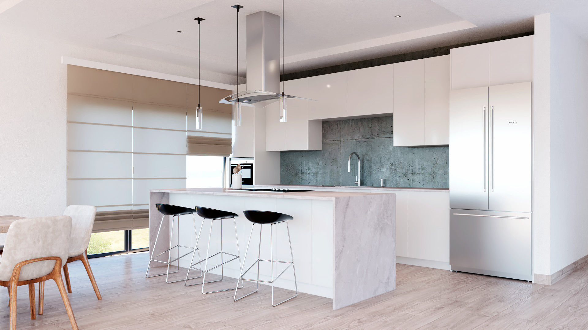 Sueños del mar, CODIAN CONSTRUCTORA CODIAN CONSTRUCTORA Modern style kitchen