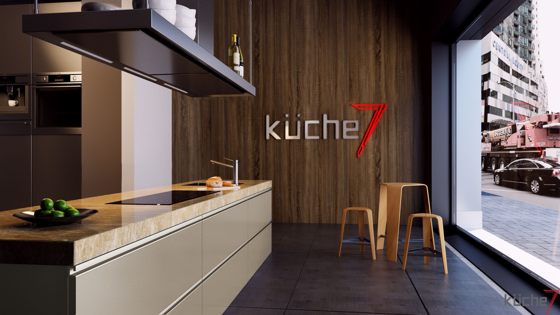 Luxury kitchens that outclasses all other kitchens you've seen, Küche7 Küche7 مطبخ ذو قطع مدمجة