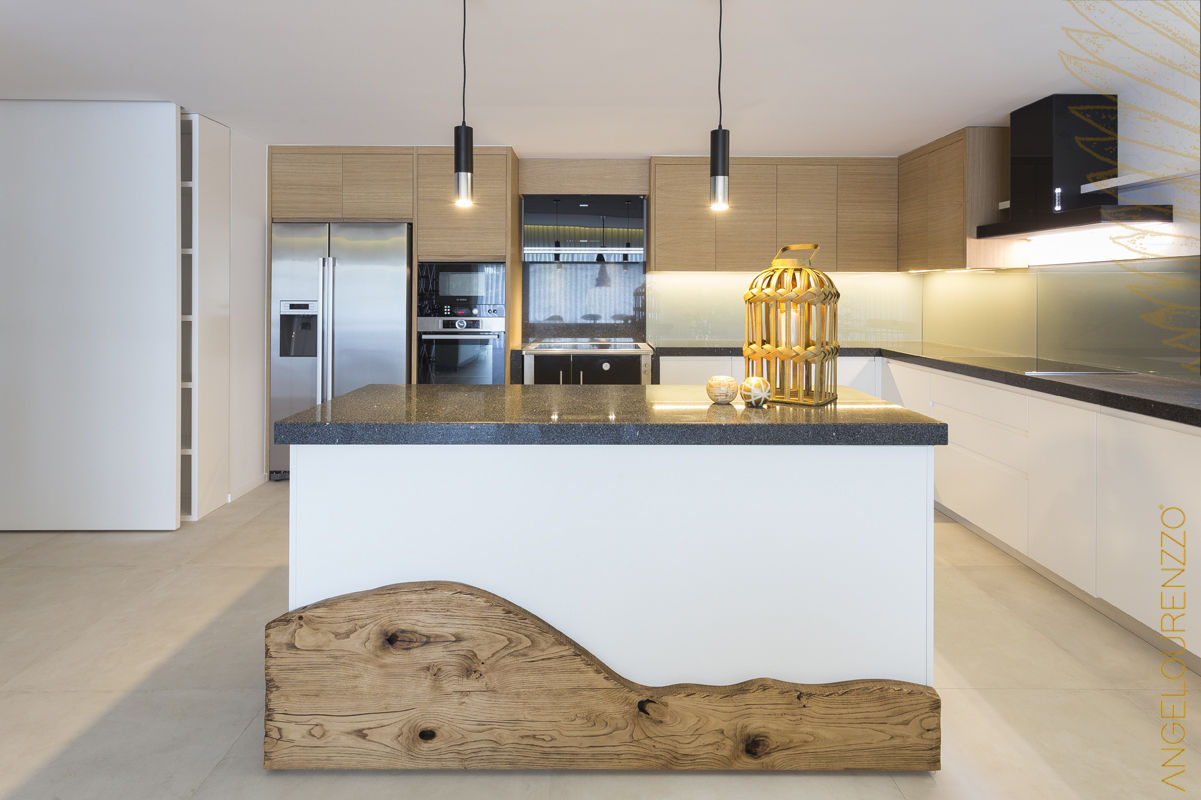 Open Space Paredes de Coura, Angelourenzzo - Interior Design Angelourenzzo - Interior Design Kitchen